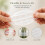 Grille de Fleur en Silicone Réutilisable 4PCS, Arranger de Fleurs en Silicone Élastique & Support de Vase 3