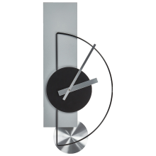Wall Clock CEVINS 31 cm Metal Light Grey