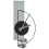 Beliani Wall Clock CEVINS 31 cm Metal Light Grey 1