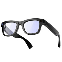 AI Brille 8MP 1080P HD Kamera Foto Video Übersetzer HIFI Musik Drahtlose Ohrhörer Tragbare Intelligenz Brille