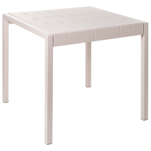 Garden Dining Table BARTICA 81 cm 84 cm Beige