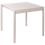 Beliani Garden Dining Table BARTICA 81 cm 84 cm Beige 1