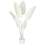 Beliani Artificial Plant BANANA TREE 123 cm White 1