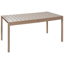 Garden Dining Table BARTICA 154 cm 84 cm Brown