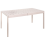 Beliani Garden Dining Table BARTICA 154 cm 84 cm Beige 1