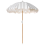 Beliani Patio Parasol 155 cm MONDELLO White/ Black 1
