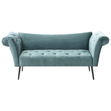 Chaise Longue NANTILLY Velvet Teal