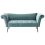 Beliani Chaise Longue NANTILLY Velvet Teal 1