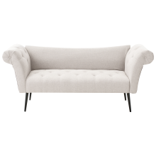 Chaise Longue NANTILLY Fabric Light Beige