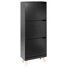 Shoe Storage Cabinet NEIKA Black