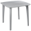 Beliani Garden Dining Table SORICO 86 cm 86 cm Grey 1
