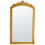Beliani Wall Mirror GORGES 55 cm 96 cm Metal Gold 1