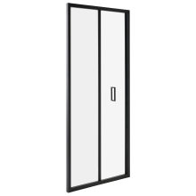 Bi-Fold Shower Door NELTUME 800 x 1900 mm Black