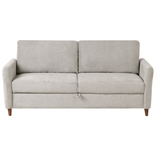 Beliani Sofa 3 Seater MARE Fabric Grey