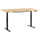 Beliani Electric Adjustable Standing Desk DESTINAS 180 cm 72 cm Black/ Light Brown 1