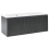 Beliani Wall Mounted Vanity Unit with Basin TIETE Black 1