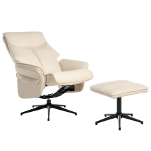 Recliner Chair ERATO Fabric Beige