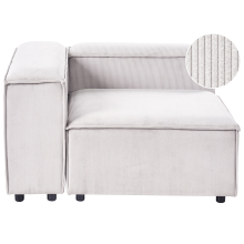 Corner Seat ARDAL Corduroy Off-White Right Hand