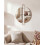 Beliani Wall Mirror ATTIN 52 cm 65 cm Gold 2
