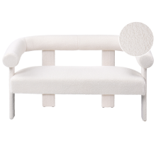Sofa 2 Seater ILBRO Boucle Off-White