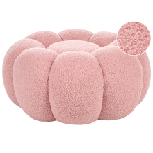 Pouffe BEAUFORT Boucle Pink