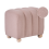 Beliani Pouffe IDYLLWILD Boucle Beige 1