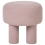 Beliani Footstool CANBY Boucle Beige 1
