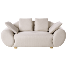 Sofa 2 Seater RINGEL Fabric Beige