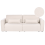 Beliani Sofa Bed 3 Seater VAXHOLM with Storage Boucle Light Beige 1