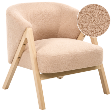 Armchair SKEI Boucle Beige