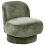 Beliani Swivel Armchair AYLO Chenille Green 1