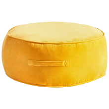 Pouffe YULLE Velvet Yellow