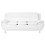 Beliani Sofa 3 Seater LEIRA Faux Leather White 1