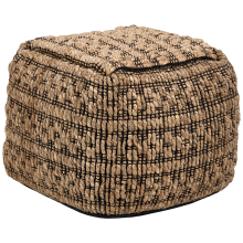 Pouffe MABULA Jute Beige