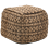 Beliani Pouffe MABULA Jute Beige 1