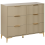 Beliani 6 Drawer Chest WALCOTT Beige 1