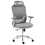 Beliani Office Chair ERVIONE Grey 1