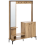 Beliani Hallway Set BROOME Light Brown 1