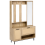 Beliani Hallway Set MALENY Light Brown 1