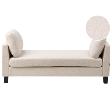 Chaise Longue ARCHIANE Fabric Off-White