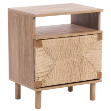 Bedside Table BONDI Light Brown