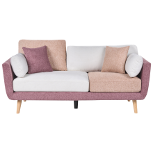 Sofa 3 Seater BOLGA Fabric Pink