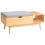 Beliani Shoe Bench BOURKE Light Brown 1