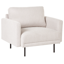 Armchair BREDA Fabric Light Beige