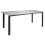 Beliani Garden Dining Table FELETTO 180 cm 90 cm Stone Grey Marble 1