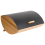 Beliani Bread Bin EPICURIEN Bamboo Black 1