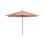 Beliani Market Parasol 270 cm TOSCANA Brown 1