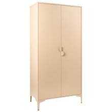 Wardrobe ARDURA Beige Metal