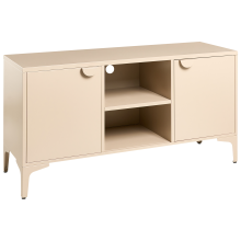 TV Stand ARDURA Metal Beige