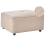 Beliani Ottoman AXEBO Boucle Beige 1